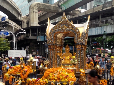 Erawan Shrine in Bangkok Thailand