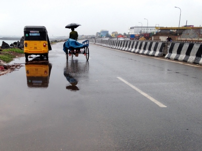 Chennai Raining - monsoon rain started